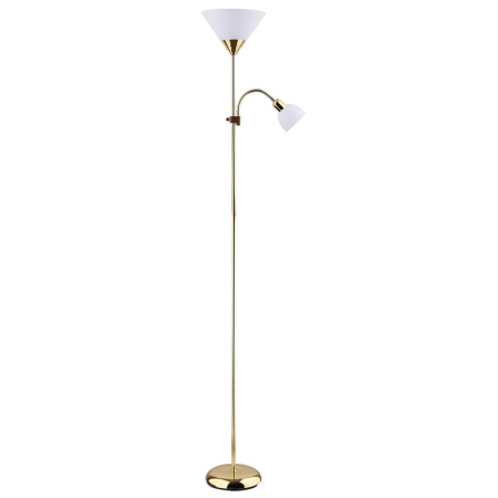 ■ CORPURI DE ILUMINAT - LAMPADAR RABALUX ACTION 4060 AURIU E27 1X100W + E14 1X25W D230X1800MM