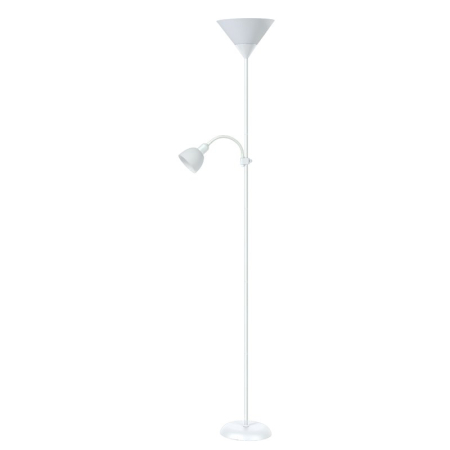 ■ CORPURI DE ILUMINAT - LAMPADAR RABALUX ACTION 4061 ALB ALB E27 1X100W + E14 1X25W D230X1800MM