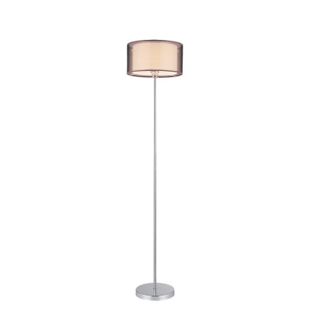 ■ CORPURI DE ILUMINAT - LAMPADAR  ANASTASIA 2633 CROM MARO E27 1X60W 157X35X35CM
