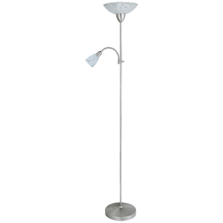 LAMPADARE MODERNE - LAMPADAR HARMONY LUX LAMPADAR ALB E27 1X100W + E14 1X40W D280X1780MM