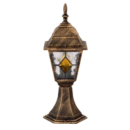 ■ CORPURI DE ILUMINAT - LAMPADAR RABALUX MONACO 8183 EXTERIOR AURIU ANTIC E27 1X60W D200X420MM