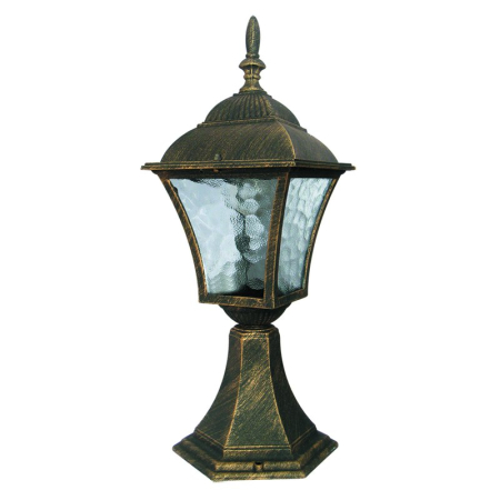 ■  ILUMINAT DE EXTERIOR - LAMPADAR RABALUX TOSCANA 8393 EXTERIOR AURIU ANTIC E27 1X60W D205X145X430MM