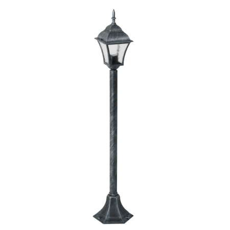 ■  ILUMINAT DE EXTERIOR - LAMPADAR RABALUX TOSCANA 8400 EXTERIOR ARGINTIU ANTIC E27 1X60W D205X145X1060MM