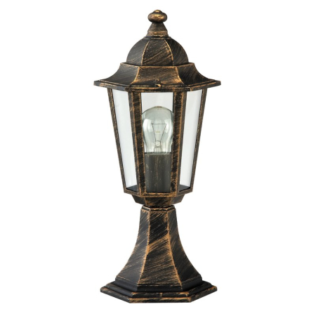 ■  ILUMINAT DE EXTERIOR - LAMPADAR RABALUX VELENCE 8236 EXTERIOR AURIU ANTIC E27 1X60W D210X400MM
