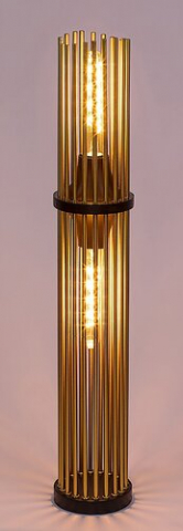 ■ ILUMINAT DE INTERIOR - LAMPADAR ROXAS 2X40W E27 NEGRU/CUPRU