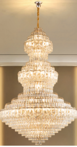 CANDELABRE CRISTAL & PENDULE - LUSTA CRISTAL AURIE 1200X 1800 ARGINTIE