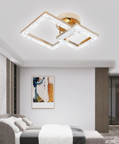 ■ ILUMINAT DE INTERIOR - LUSTRA AURIE LED 2X25W 3000K 4000K 6500K