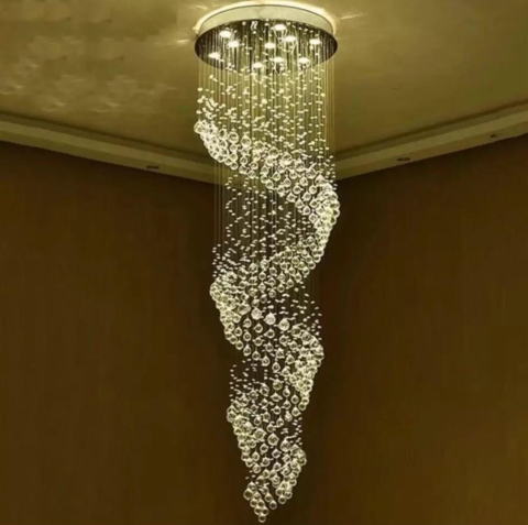 ■ ILUMINAT DE INTERIOR - LUSTRA CASA SCARII 2METRI SPIRALA