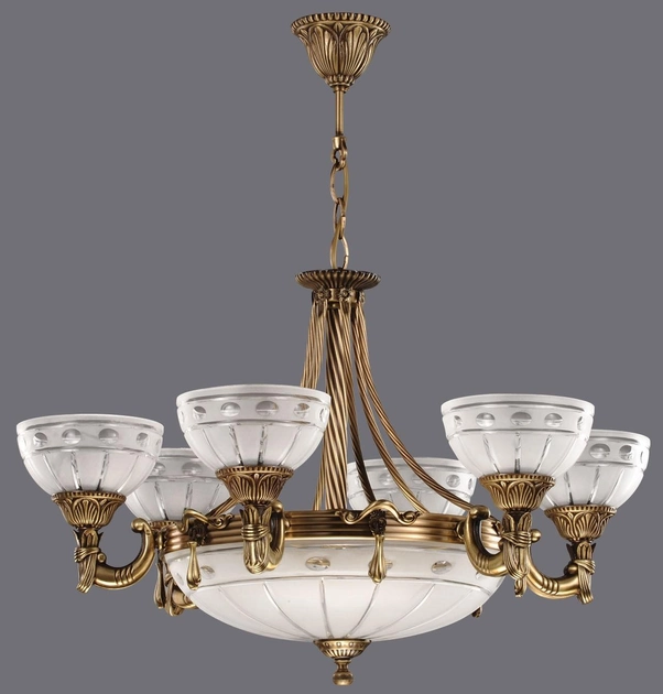 ■ ILUMINAT DE INTERIOR - Lustra Clasic Ambiente 3039-52-06B 6X40W E27/E14