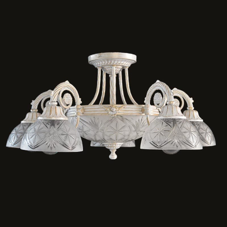 ■ CORPURI DE ILUMINAT - Lustra Clasic Bussy Dakar 3087-70-05K 8X40W E27/E14