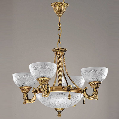 ■ CORPURI DE ILUMINAT - Lustra Clasic Bussy Elegante 3038-52-04 6X40W E27/E14