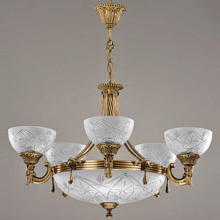 ■ CORPURI DE ILUMINAT - Lustra Clasic Bussy Elegante 3038-52-05 8X40W E27/E14