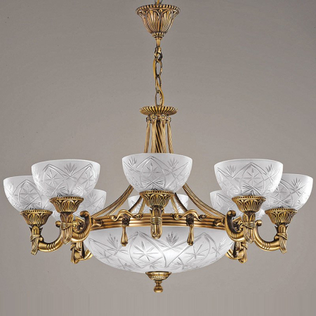 ■ CORPURI DE ILUMINAT - Lustra Clasic Bussy Elegante 3038-52-08 12X40W E27/E14
