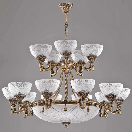 ■ CORPURI DE ILUMINAT - Lustra Clasic Elegante 20X40W E27/E14