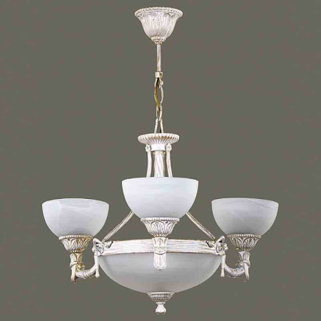 ■ CORPURI DE ILUMINAT - Lustra Clasic Bussy Malawi 3075-70-03B 6X40W E27/E14