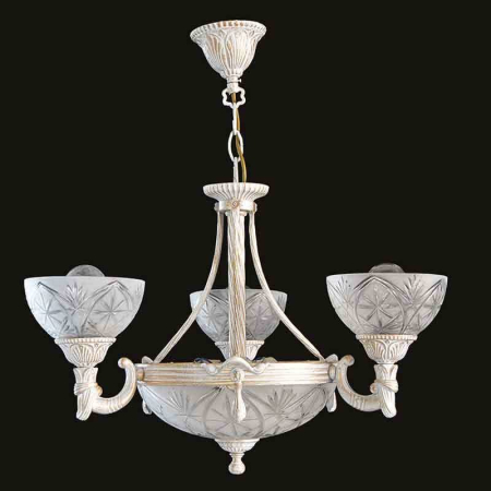 ■ CORPURI DE ILUMINAT - Lustra Clasic Bussy Malawi 3075-70-03K 6X40W E27/E14