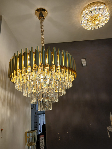 LUSTRA CRISTAL 50CM AURIE 9XE14 [1]