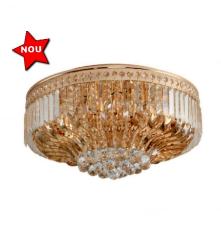 PLAFONIERE CRISTAL - LUSTRA de CRISTAL - AURIE - 12XE14 (60CM)