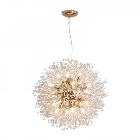 CANDELABRE CRISTAL & PENDULE - LUSTRA CRISTAL  7xg9 D 60CM