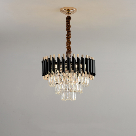 CANDELABRE CRISTAL & PENDULE - LUSTRA  CRISTAL  8097/400 5XE14