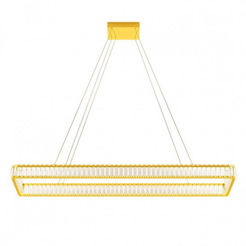 ■ ILUMINAT DE INTERIOR - LUSTRA CRISTAL AKALA LED IAK PP 63W, 4725 lumeni, alb cald 3000K, L.120 cm