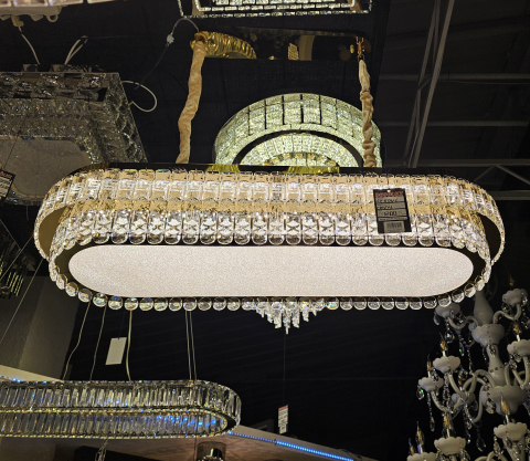 LUSTRA DE CRISTAL - AURIE - 3 NUANTE DE LUMINA | 176w- cu telecomanda! [2]