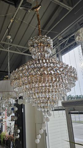 ■ ILUMINAT DE INTERIOR - LUSTRA CRISTAL AURIE 80x110 E27X21