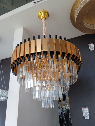 ■ ILUMINAT DE INTERIOR - LUSTRA CRISTAL AURIE DIAMETRUL - 60CM