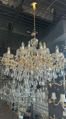 LUSTRA CRISTAL AURIU 12+6 AUR [1]