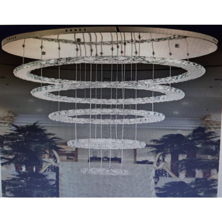 ■ CORPURI DE ILUMINAT - Lustra Cristal Bussy Flash 8021-51-76 124W Led