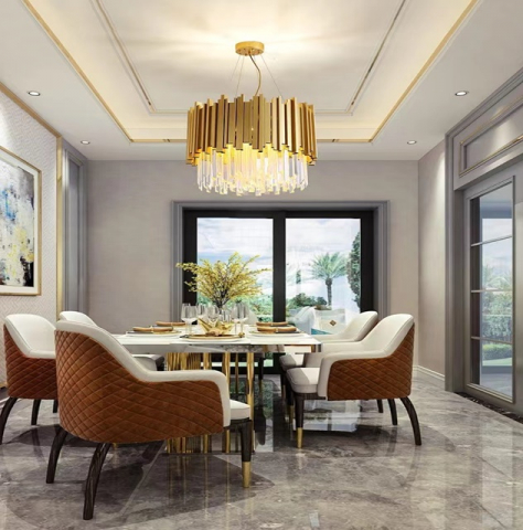 CANDELABRE CRISTAL & PENDULE - LUSTRA CRISTAL DECO 98206/45 9XE14 AURIE