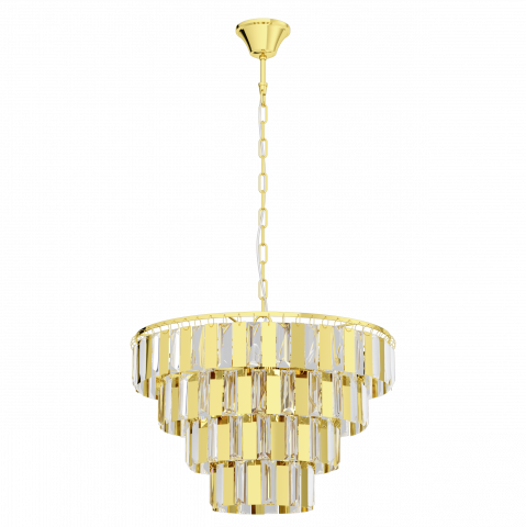 CANDELABRE CRISTAL & PENDULE - LUSTRA CRISTAL ERSEKA 7XE14