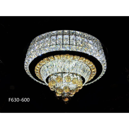 PLAFONIERE CRISTAL - LUSTRA CRISTAL F630 1X144W