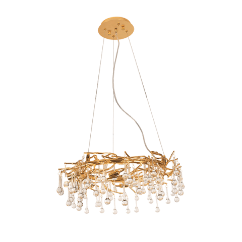 CANDELABRE CRISTAL & PENDULE - LUSTRA CRISTAL JOSEPH 6XG9 AURIE