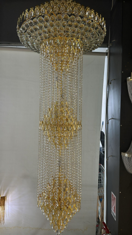 CANDELABRE CRISTAL & PENDULE - LUSTRA CRISTAL K9 AURIE CASA SCARII 2M