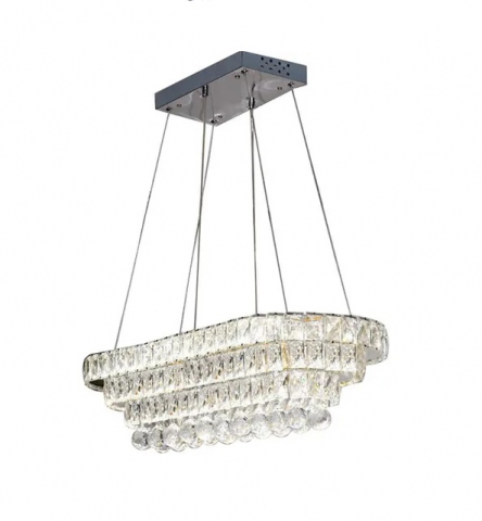 CANDELABRE CRISTAL & PENDULE - LUSTRA cristal LED 102W telecomanda