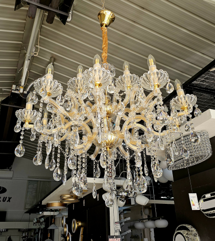 LUSTRA de  CRISTAL - AURIE CU BRATE 10+5 [1]