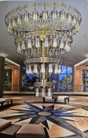 ■ ILUMINAT DE INTERIOR - LUSTRA DE CRISTAL AURIE HITITE - 60XE27