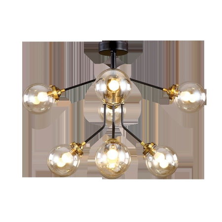 LUSTRA ELMARK BUBBLES 955BUBBLES8 8X40W E14 AMBER [1]