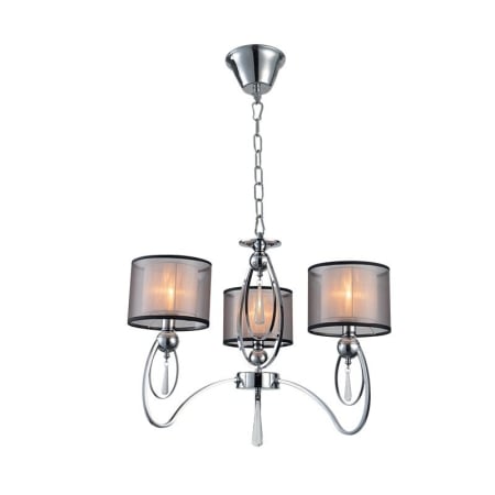 CANDELABRE & PENDULE CLASICE - LUSTRA MERY 955MERY3/CH 3X40W E27 CROM D600X480