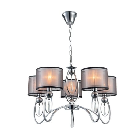 CANDELABRE & PENDULE CLASICE - LUSTRA MERY 955MERY5/CH 5X40W E27 CROM D700X520