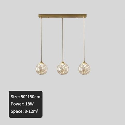 LUSTRA LED 3 BRATE - 3X18W 4000K [2]