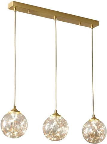 SUSPENSII CU LED - LUSTRA LED 3 BRATE - 3X18W 4000K