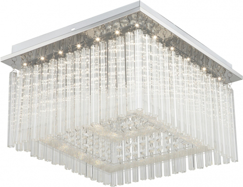 CANDELABRE CRISTAL & PENDULE - LUSTRA  LED CRISTAL DANIELLE 1X21W 4000K 1750LM