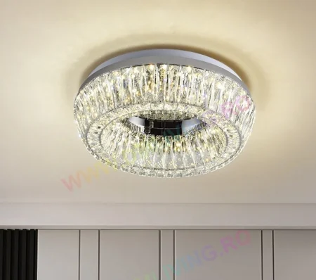 ■ CORPURI DE ILUMINAT - LUSTRA LED CRISTAL  ROTUND