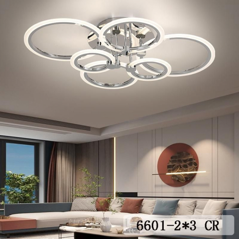 PLAFONIERE CU LED - LUSTRA LED CROM 1X148W