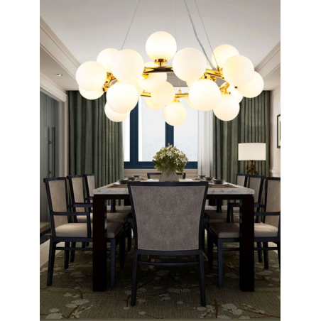 LUSTRA  LED GLOB ALB-AUR 25XG9 [3]
