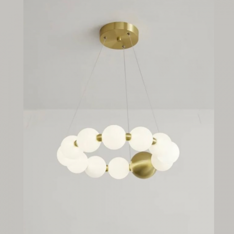 CANDELABRE MODERNE & PENDULE - LUSTRA LED GLOB AUR G9