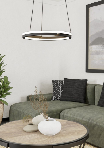 CANDELABRE MODERNE & PENDULE - LUSTRA  MEZZOMONTE LED 2X20W IP20