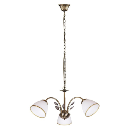 ■ CORPURI DE ILUMINAT - LUSTRA  ALETTA 2779 BRONZ BRONZ E14 3X40W D580MM